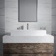preview thumbnail 9 of 7, Karran Mirage Quartz 32 inch Bathroom Vessel Sink