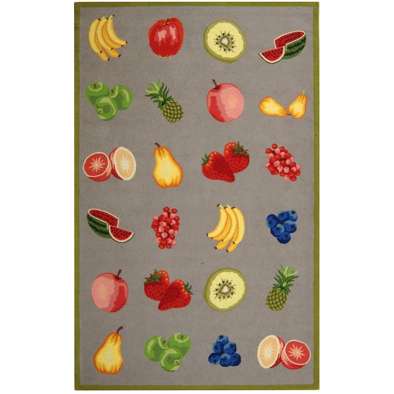 SAFAVIEH Handmade Chelsea Sefkije French Country Fruit Wool Rug