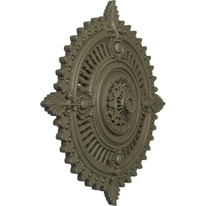 29 1/8"OD x 1 1/4"ID x 4"P Haylynn Ceiling Medallion