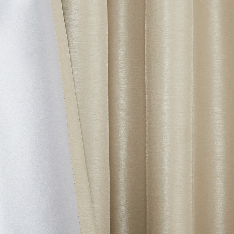Twist Tab Total Blackout Window Curtain Panel 50x84" Blackout