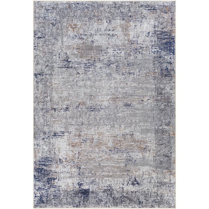 Livabliss Traditional Tahmis Medallion Washable Area Rug