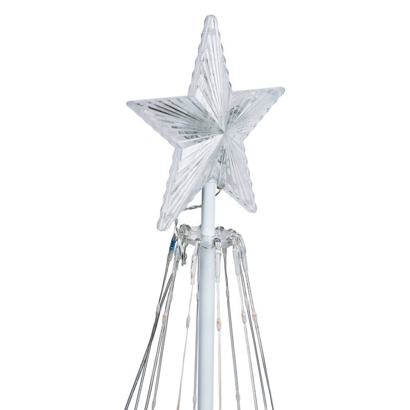 83 Christmas Tree Tower w/ 8 Functions and 300 LED Lights