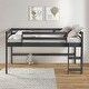 preview thumbnail 5 of 4, Twin Loft Bed Solid Pine Wood Construction, Reversible Front Facing Ladder - Spacious Underneath for Extra Bed, Storage