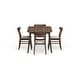 preview thumbnail 18 of 21, Bryner Mid-Century Modern 5 Piece Dining Set by Christopher Knight Home