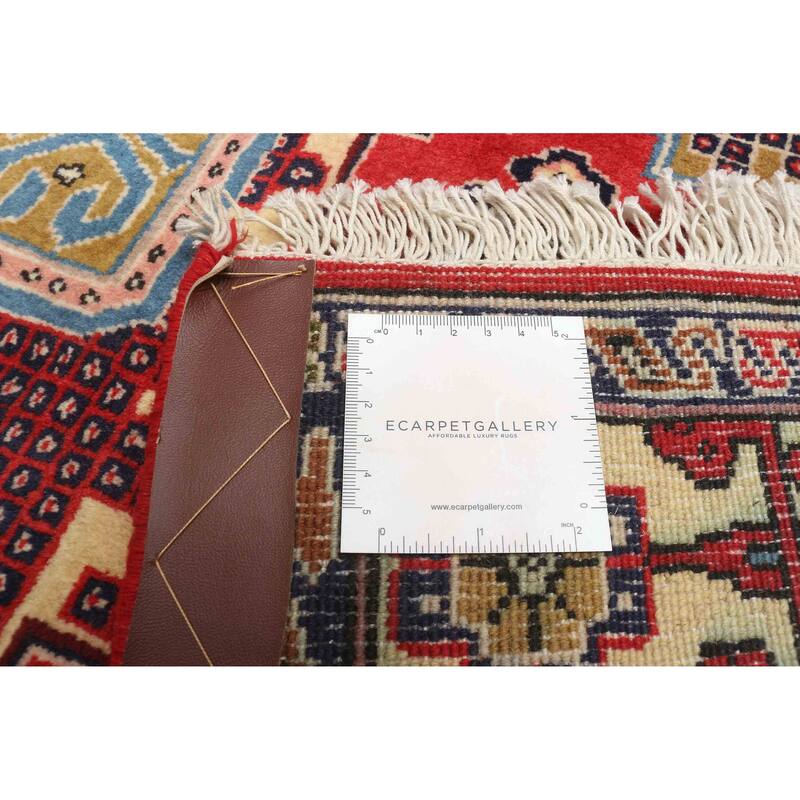 ECARPETGALLERY Hand-knotted Kayseri Vintage Red Wool Rug - 3'5 x 5'0