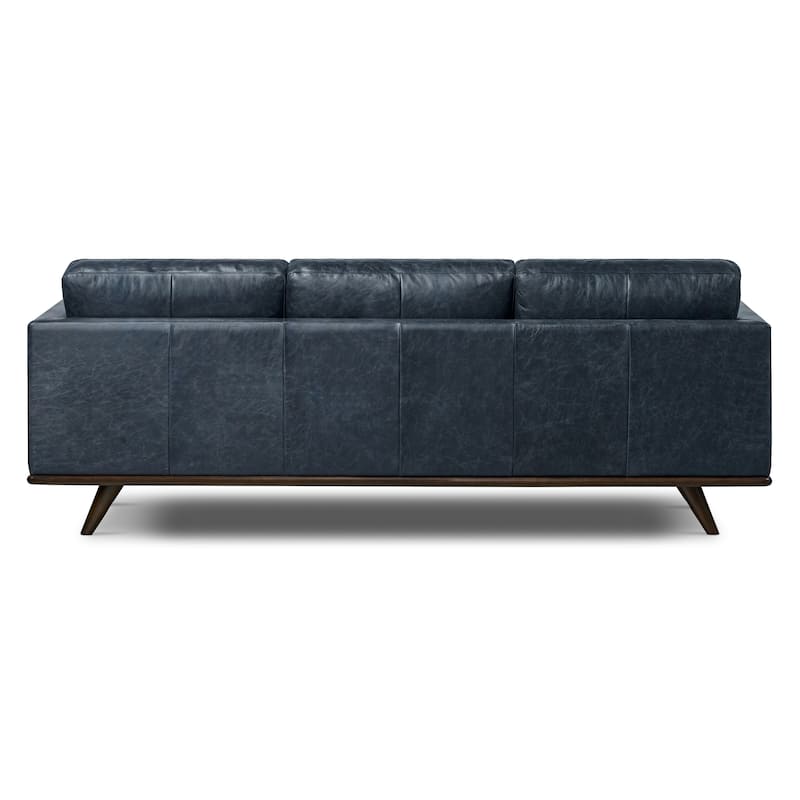 Poly & Bark Nolita 85" Sofa - Full Grain Genuine Italian Leather