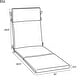 preview thumbnail 3 of 9, ARDEN Outdoor Chaise Lounge Cushion