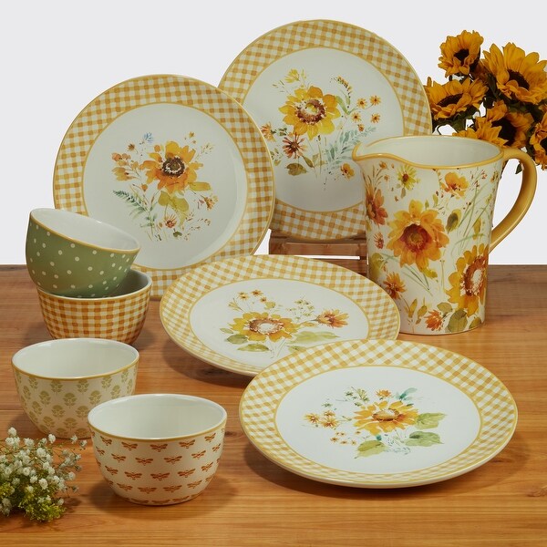 Sunflower dish set hotsell