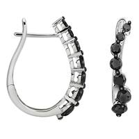 Buy Hoop 1 To 1 5 Carats Diamond Earrings Online At Overstock Our Best Earrings Deals
