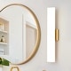 preview thumbnail 1 of 19, Deyidn Bathroom Vanity Lighting Fixture Modern Bath Light Gold