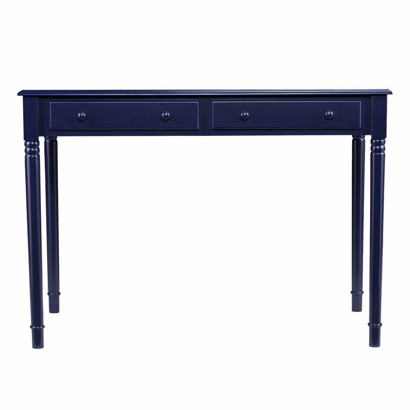 42.75" Navy Blue Writing Desk
