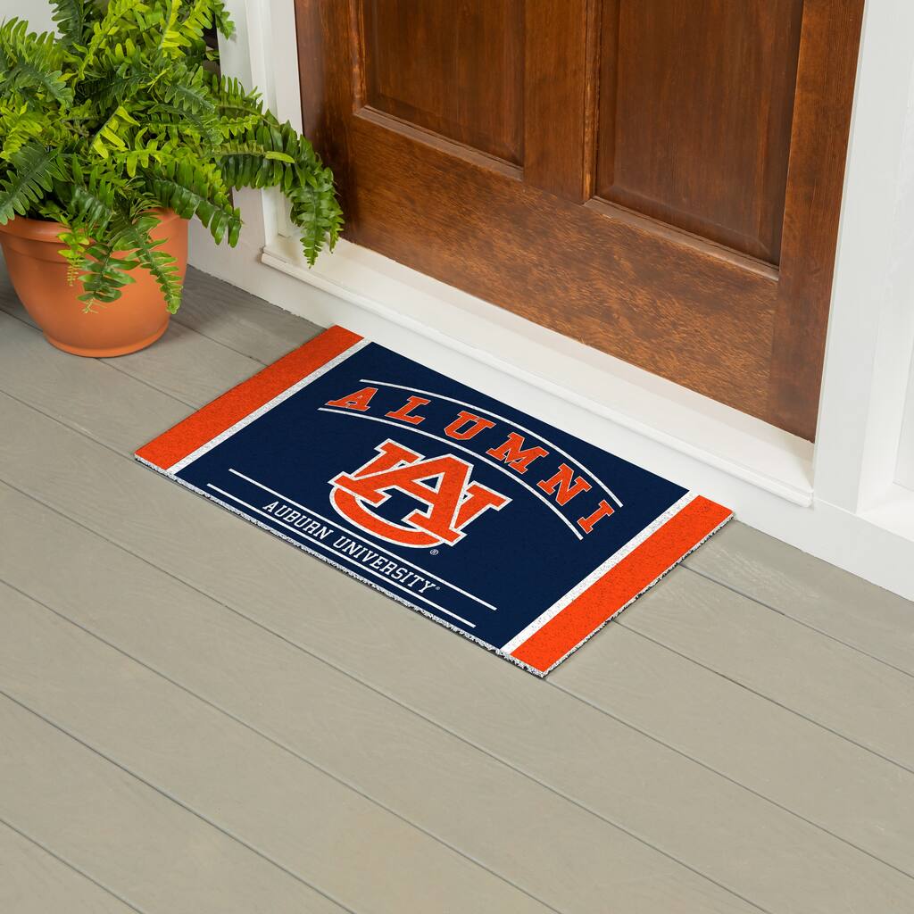 28 in. x 16 in. Auburn University Alumni Full Color PVC Door Mat