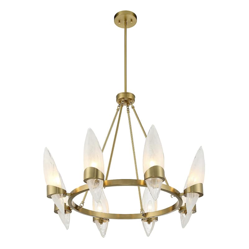 Savoy House 1-5502-8 Nouvel 8 Light 31" Wide Chandelier