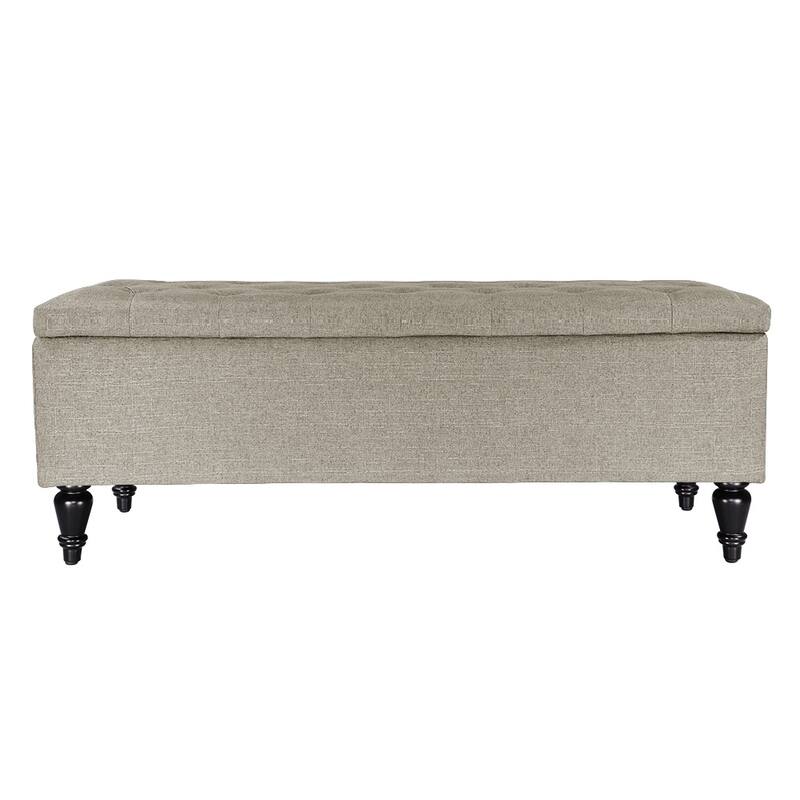 Maypex 45" Fabric Upholstered Tufted Storage Bench