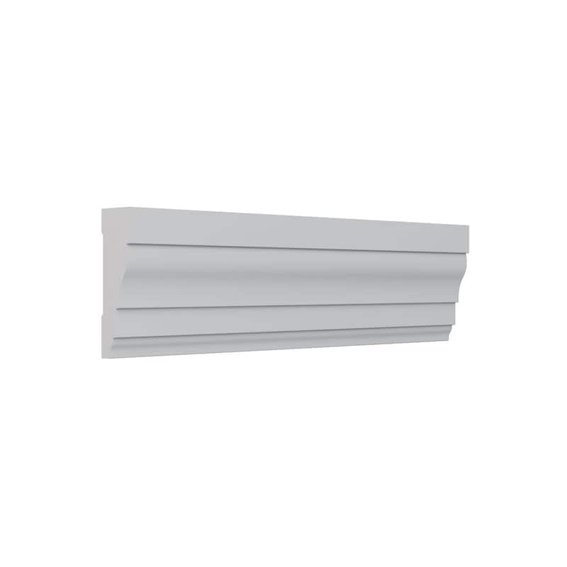 WM366 11/16-in D x 2-1/4-in W x 96-in L Americraft Solid Hardwood Stain Grade Colonial Casing Moulding