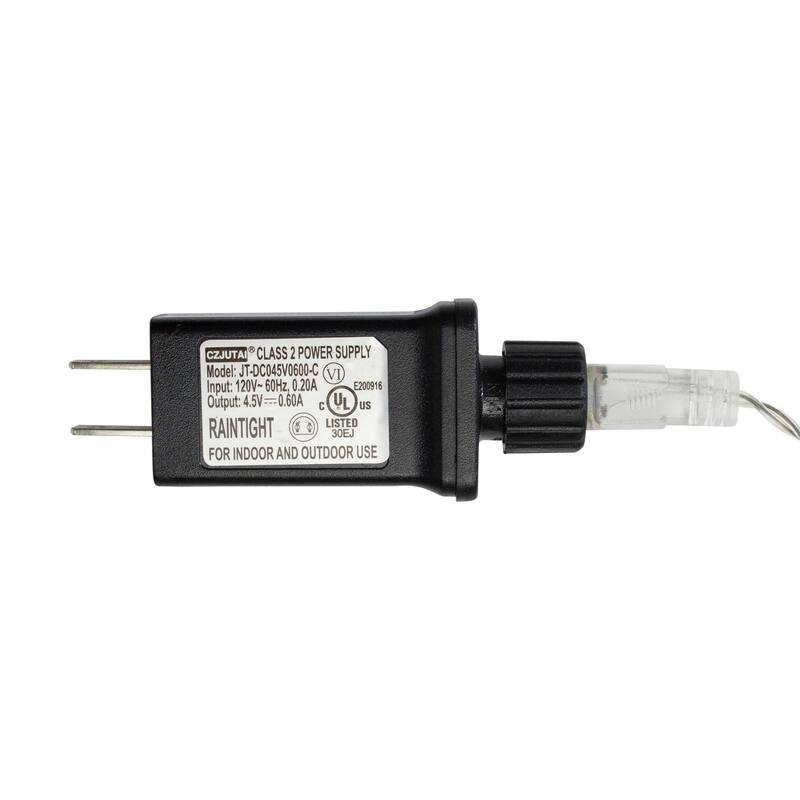 7.5' Pre-Lit Full Spruce Artificial Christmas Tree, LED Lights - 7.5 Foot