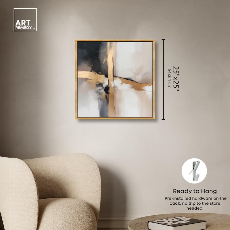 Gilded Rupture I Canvas by Art Remedy