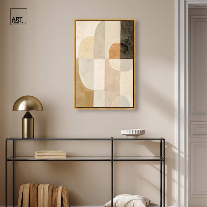 Overlapping Planes I Canvas by Art Remedy