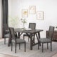 preview thumbnail 2 of 58, Regina Wood and Cane Upholstered Dining Chair (Set of 4) by Christopher Knight Home