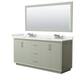 Option Light Green, Nickel Trim, White Quartz Top