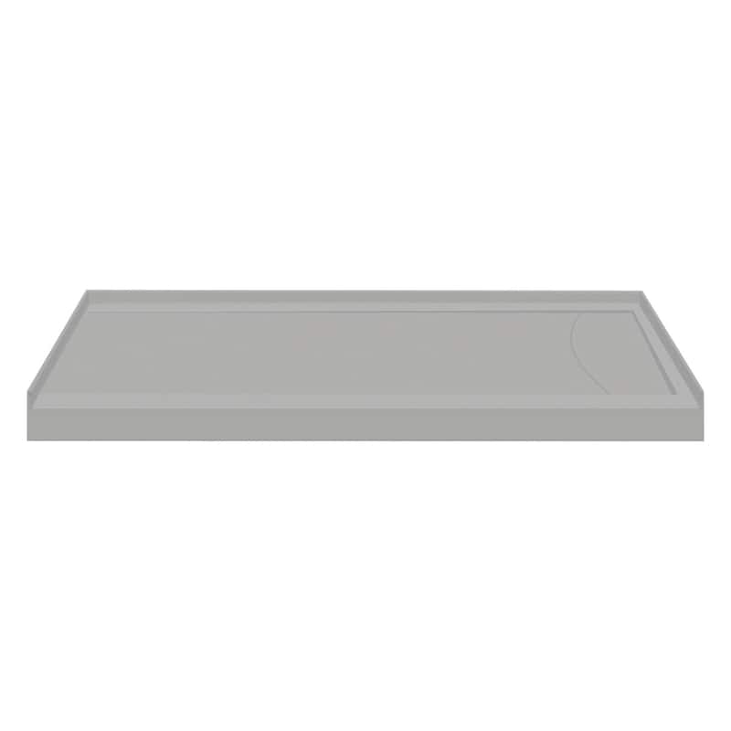 Transolid FSLB6032R 60" x 32" Rectangular Shower Base with Single