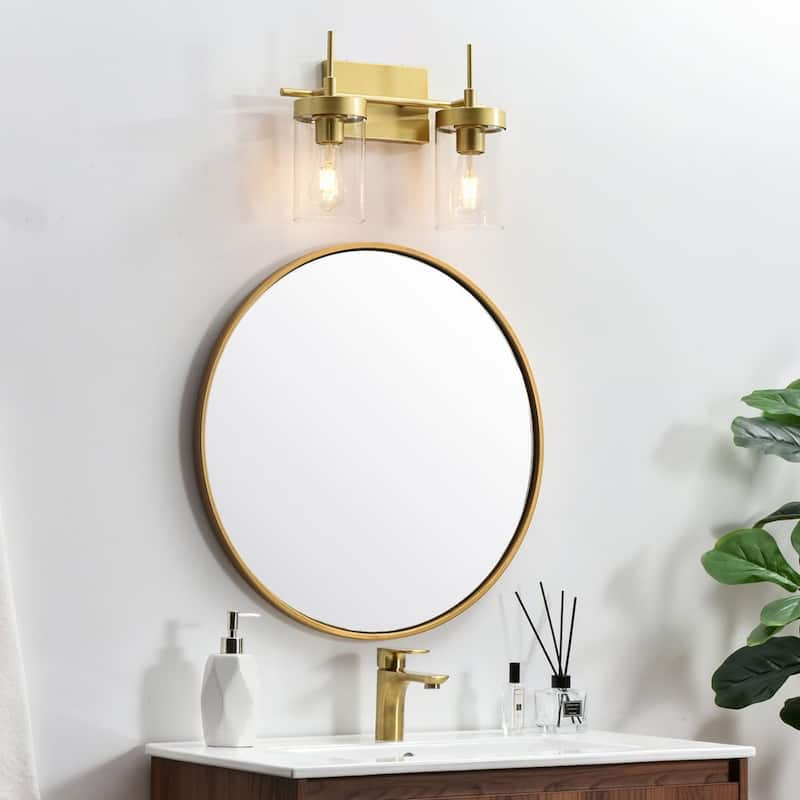 Elegant Lighting LD7319W14 Taryin 2 Light 14" Wide Vanity Light