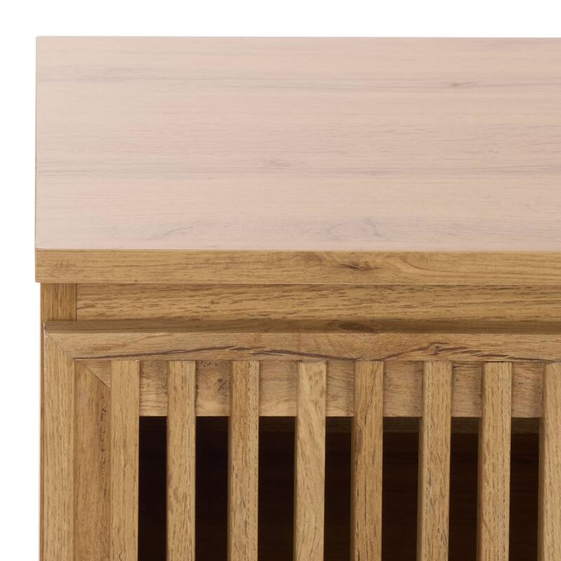 SAFAVIEH Home Quaid 4-Door Sideboard - 62"W x 18"D x 25"H