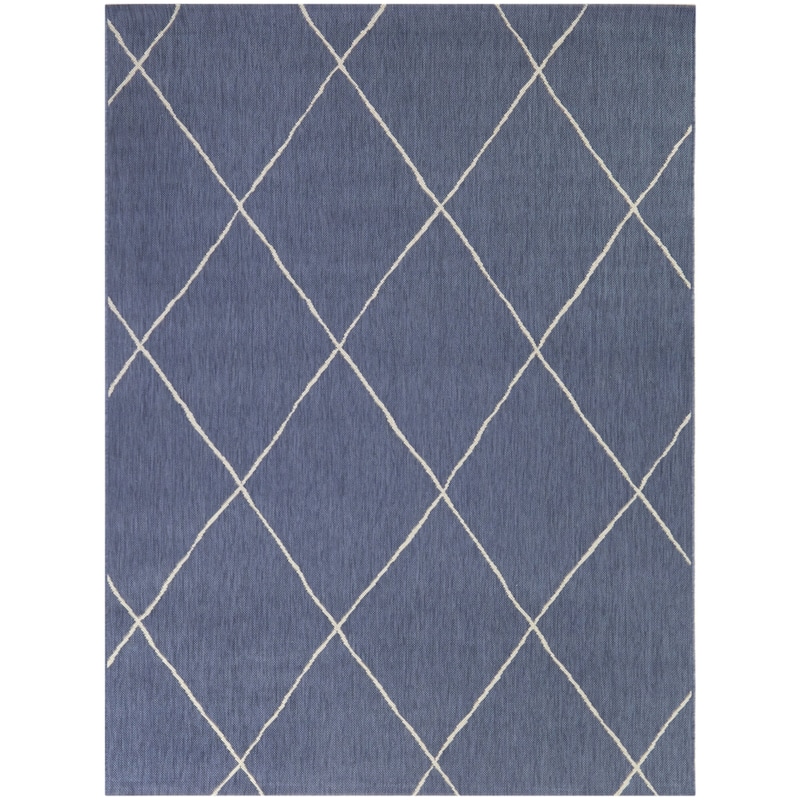 Silas Diamond Trellis Indoor/Outdoor Area Rug