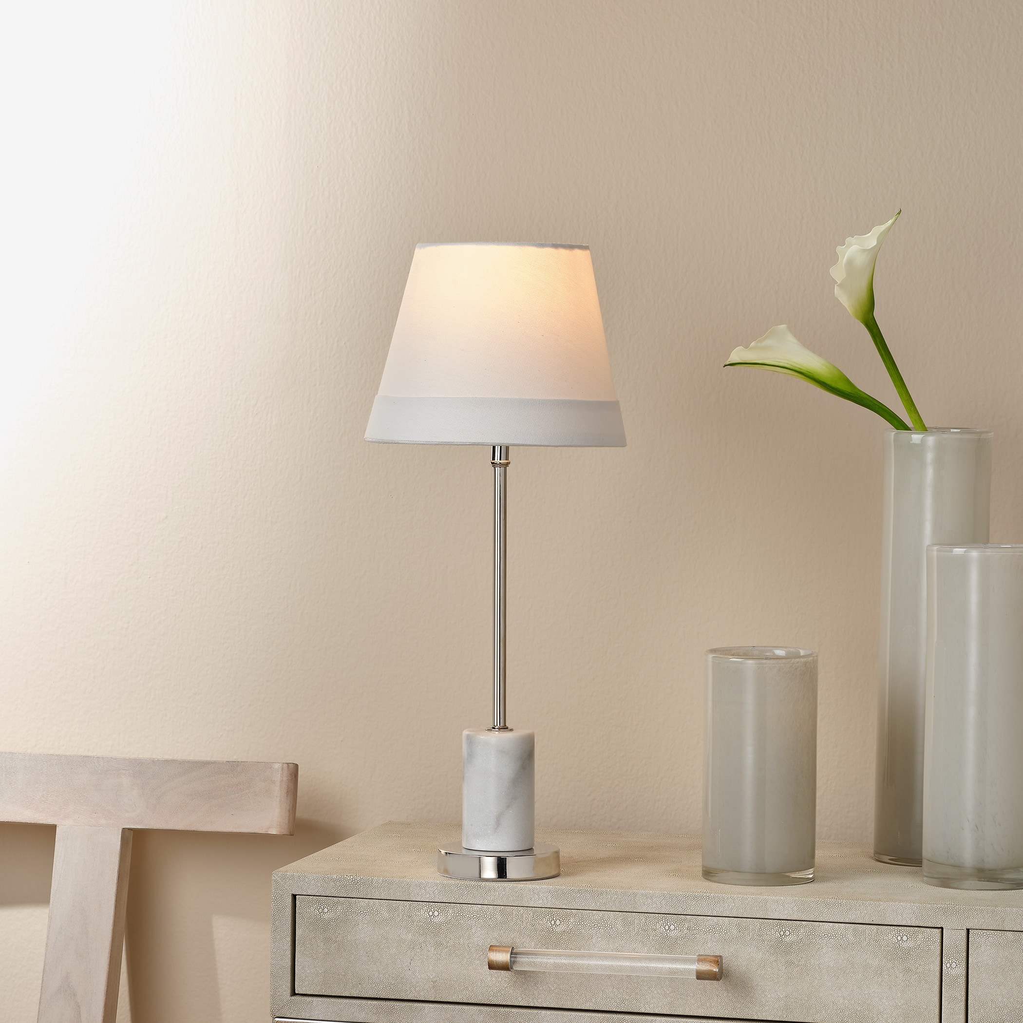 Alden Decor Imelde Marble Table Lamp