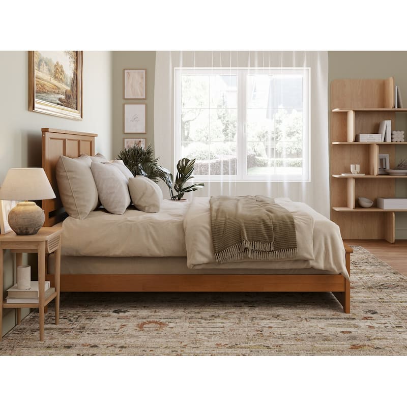 AFI, Madison Foundation Bed with Matching Footboard