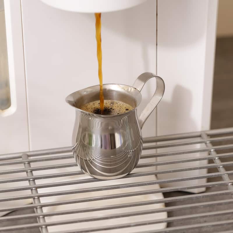 3-Ounce Stainless Steel Espresso Pitcher - Small, 3 oz. Capacity