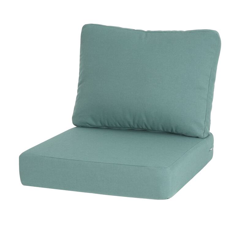 Noah Outdoor Club Chair Cushion Set, Seat Cushion and Back Cushion