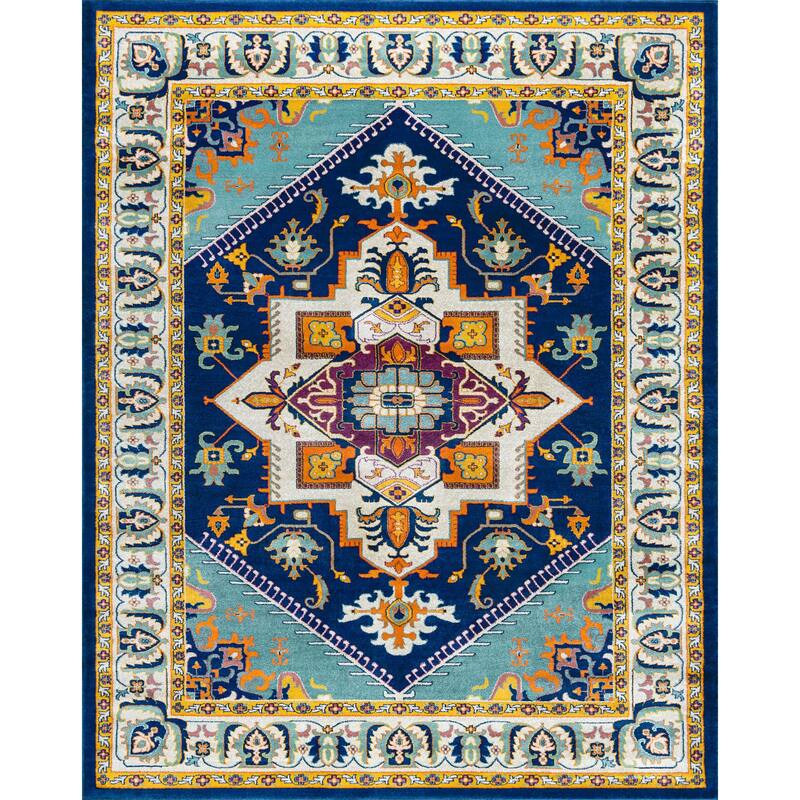 Genesis Bohemian & Eclectic Medallion Indoor Area Rug