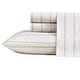 preview thumbnail 128 of 139, Nautica Cotton Percale Deep Pocket Bed Sheet Sets Full - Merrick Stripe Beige