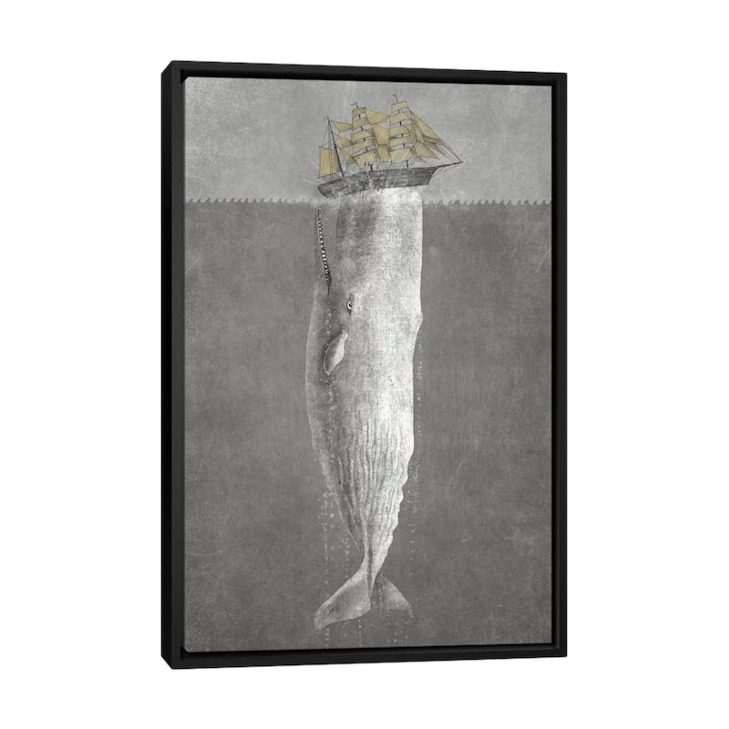 iCanvas "Revenge" by Terry Fan Framed Canvas Print - Black - 48x32