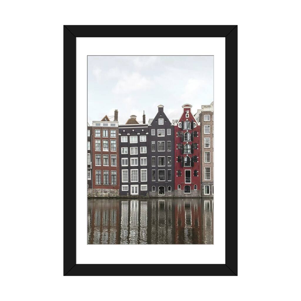 iCanvas "Canal Houses Of Amsterdam" by Henrike Schenk PFA