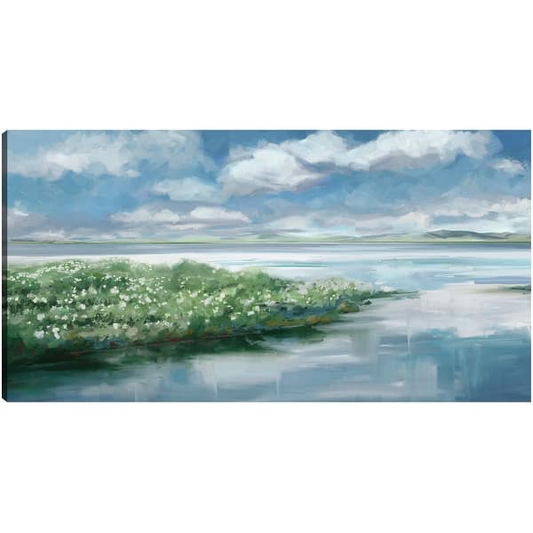 Summer Inlet By Studio Arts Canvas Art Print - Bed Bath & Beyond - 38867731