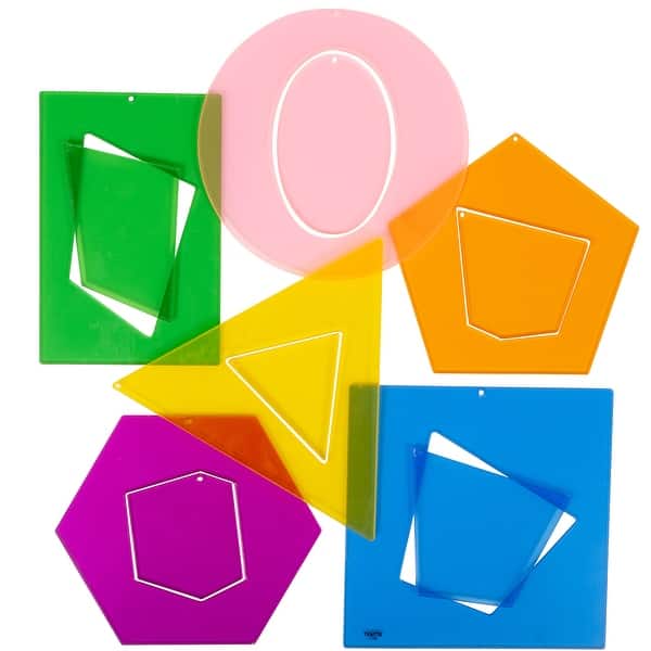 slide 2 of 9, TickiT Jumbo Regular and Irregular Shapes Multi - Math - Kids