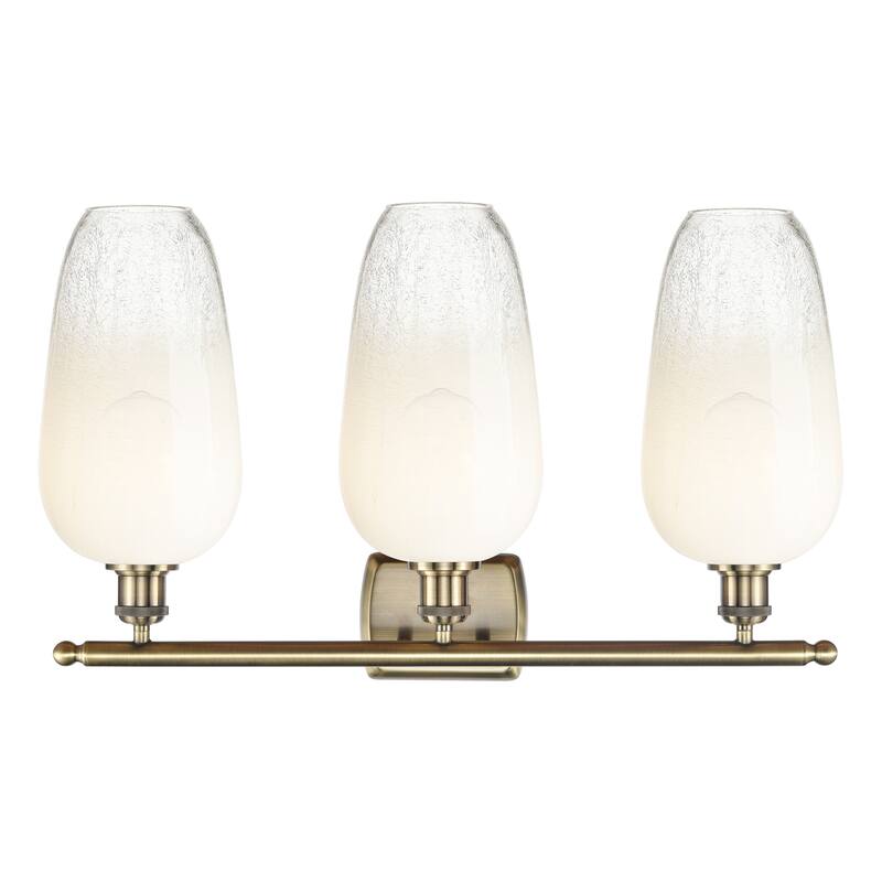 Innovations Lighting Endless Possibilities Ballston - Brookhaven Flute - 3 Light 27" Bath Vanity Light