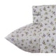 preview thumbnail 7 of 64, Laura Ashley Soft & Silky Sateen Printed Cotton Sheet Set King - Petite Fleur Grey