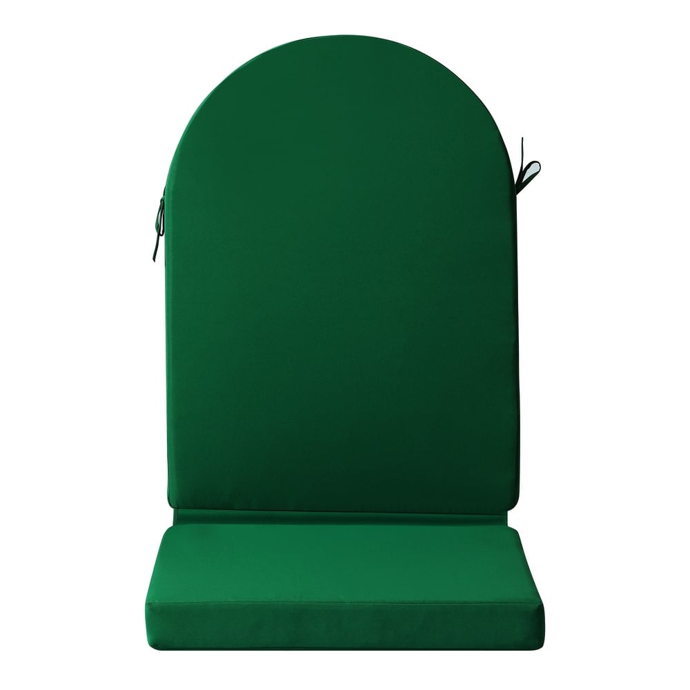 Laguna All Weather Poly Outdoor Adirondack Chair Seat And Back Cushion (Cushions Only)