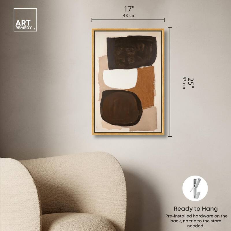 Asymmetrical Balance II Canvas by Art Remedy