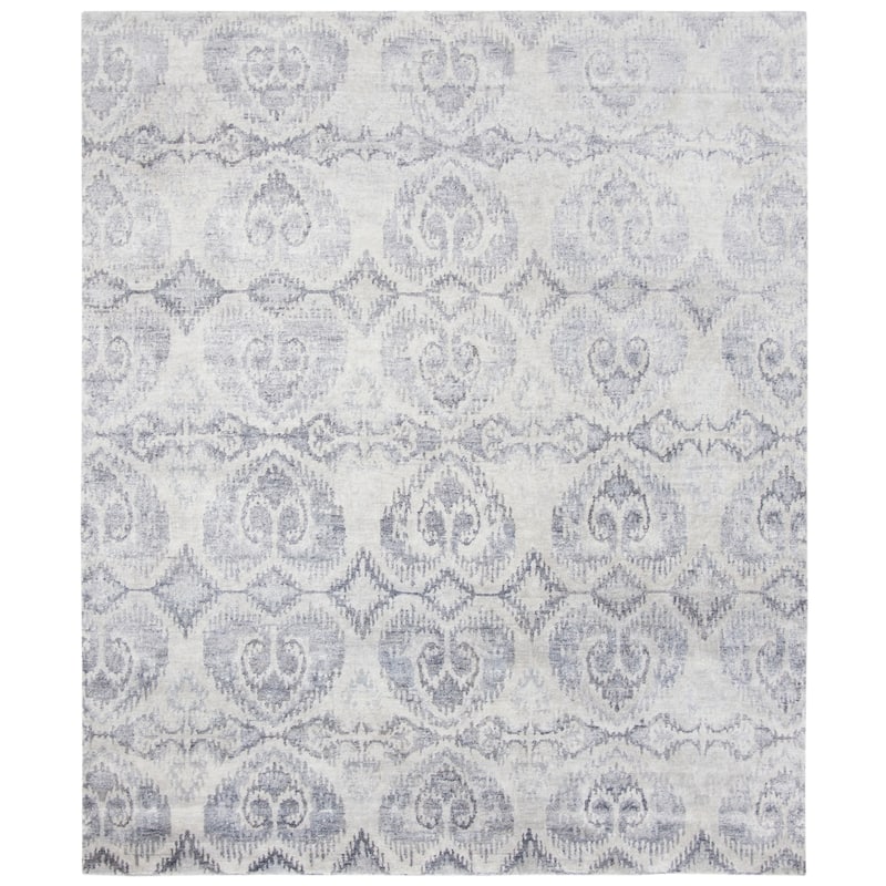 SAFAVIEH Couture Hand-knotted Tibetan Speranta Modern Wool Rug - 10' x 14' - Lavander
