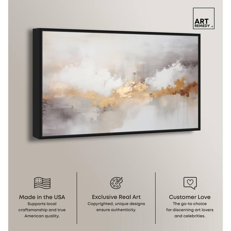 Cloudborn Glow I Canvas by Art Remedy