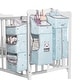 preview thumbnail 13 of 27, Sunveno 3-in-1 Crib Organizer Blue