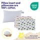 preview thumbnail 5 of 14, 100% Cotton Toddler Pillow & Pillowcase 13"x18"