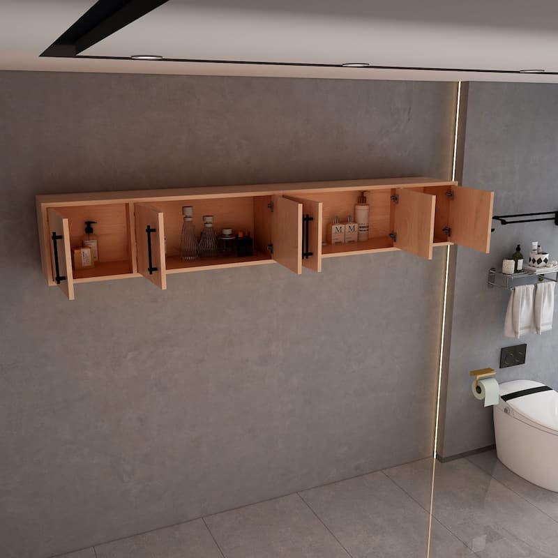 Victoria 84 Inches Top Cabinet Wall-Mounted