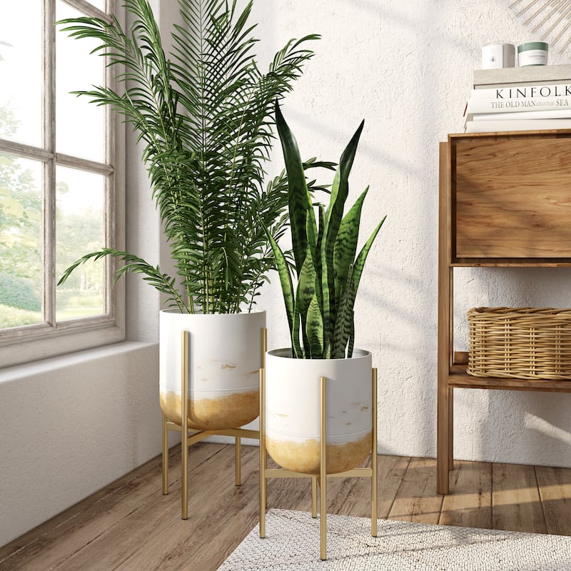 Paloma Modern Planters (Set of 2)
