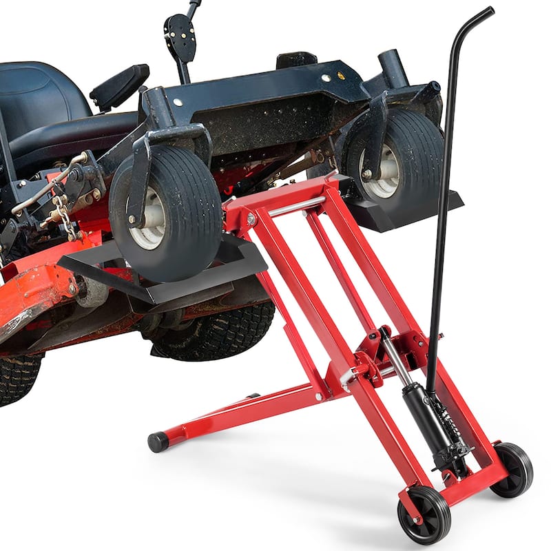 Costway Lawn Mower Lift Jack for Tractors & Zero Turn Riding Lawn - See Details