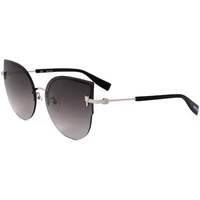 Trussardi Women's 60mm Silver Sunglasses STR397F-579-60